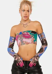 [AFRM] Baroque Print Steena Tube Top