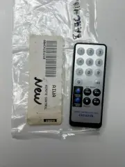 Aiwa RCV716C Remote Control, Silver/Black OEM NOS for XPV716C XPV7260 XPV7260C