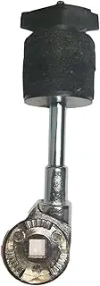Frediuo Cymbal Head Drum Kit, Mini Arms Holder Stand, Adjustable Legs Percussion Instrument Accessories, Metal Cymbal Stacker Mount
