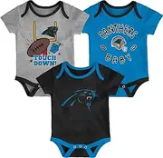 Outerstuff NFL Newborn Infants Champ 3 Piece Onesie Creeper Bodysuit Romper Set