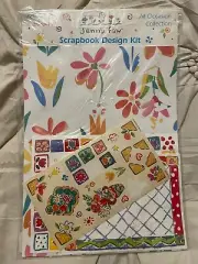 Jenny Faw Scrapbook Design Kit Occasions Collection Frames Floral Spring Sticker