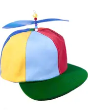 Propeller Multi Coloured Hat