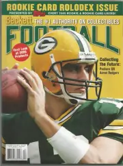 RARE 2006 ROOKIE BECKETT AARON RODGERS CALIFORNIA PACKERS NEW YORK JETS