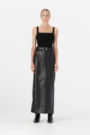 Kelsey Knit Top Black Size 10 | Elka Collective