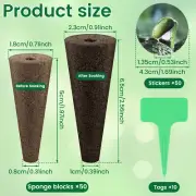 110Pcs Seed Pod Kit for Hydroponic Systems Easy to Use Seed Starter ZA