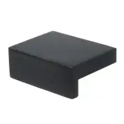 1-1/2 in. Oil Rubbed Bronze Modern Dresser Drawer Finger Pull Knob - 4793-ORB