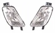Pair Right OS Left NS Side Fog Lights H8 For Peugeot RCZ Coupe 10-3.13