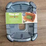 Nordic Ware Football Stadium Arena Baking Pan Cake Pan Bundt Pan Blue