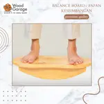 KAYU平衡板雙人橢圓木製兒童玩具平衡板
