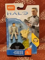 2018 Mega Construx Halo Captain Keyes Series 9 flood Infinite combat evolved New