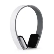 Head Mounted Bluetooth Earphones Wireless Stereo Subwoofer(White)