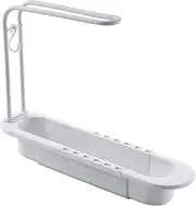 Sink Storage Storage Holder Telescopic Sink Holder Adjustable Background Kitchen Sink Organizer Mouth Sponge Holder Snake Towel Towel Telelescopic Telescopic Sink