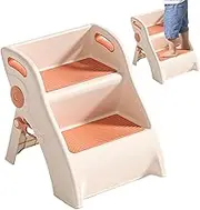 Passage Stools For Passage Stools, Training Stools For Going To The Bathroom 2 Steps Folding With Handles, Non Slip Stairs