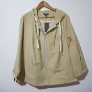 Autograph Size 14 Beige Windbreaker Jacket NEW With Tags