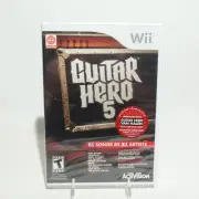 Guitar Hero 5 (Nintendo Wii) Brand NEW Factory Sealed