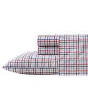 Nautica 200tc Boating Tattersall Cotton Percale Sheet Set