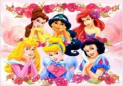 A4 Disney Princess Edible Wafer Image Cake Wrap Paper Sheet Printed