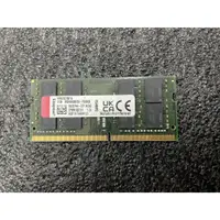 在飛比找蝦皮購物優惠-金士頓 Kingston DDR4 3200 16G 筆記型