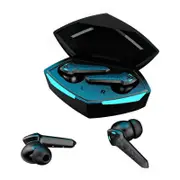 Low Latency Wireless TWS Bluetooth 5.1 Hi-Fi Bass In-Ear Headphones For Esports Gaming - Black