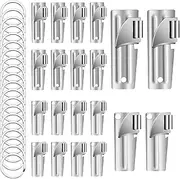 20pcs Can Openers with Key Rings, Manual Can Openers, Portable Can Opener for Traveling (P51+P38)
