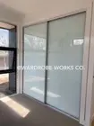Built-In Wardrobe Sliding Doors *Made to Measure* Up to 2400wide OPAL GLASS ACT