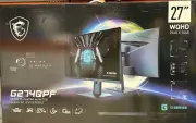 MSI G274QPF 27" WQHD 2560x1440 170HZ 1MS G-Sync IPS USB-C Gaming Monitor