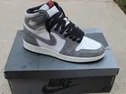 Air Jordan 1 Retro High OG GS Black/Fire Red-White Noir/Blanc/Rouge Sz 6.5Y