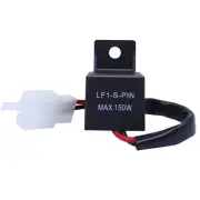 2-Pin Electronic LED Flasher Relay FIX Motorcycle Turn Signal Bulbs Hyper Flash