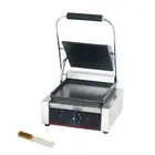 Commercial Panini Press With Grooved Grill Sandwich Maker Machine Electric Co...
