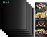 BBQ Grill Mat Non Stick, Perfect for Baking on Gas, Charcoal, Oven and Electric