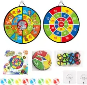 66Cm，Double Sided Kids Dart Board Games, Kids Dart Board, Indoor Outdoor Games,