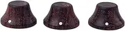 ULDIGI Volume Tone Control Knobs Cap 3 Pack for Guitar Bass Rosewood Material Easy Install Gd410