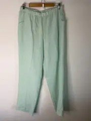 Millers Pants Womens Plus Sz 16 Mint Green Pullover Pockets Straight Comfy NWT