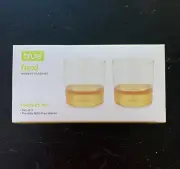Flexi Set of 2 Whiskey Glasses by True