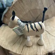 AnamalZ Zebra Poseable Wood Wooden Figure Australia - Preschool Steiner NWT