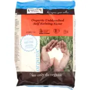 ORGANIC UNBLEACHED SELF-RAISING FLOUR 1KG GMO FREE (FREE POST)