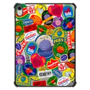 iPad Air 11-inch (M2/M3) iPad Impact Case Devil Fruits Label Sticker Tablet Case
