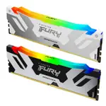 KINGSTON 金士頓 FURY RENEGADE RGB DDR5 16GX2 黑銀色