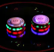 Magic Music Spinning Top Toys Gyroscope with Colorful Flash Light-emitting for B