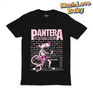 Muchlovebaby Kaos Band 重金屬 PANTERA PINK BOYS FROM HELL 非官方 T