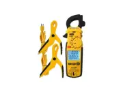 UEi DL589COMBO - 600A TRMS Clamp Meter w/ DC Amps, Inrush, Magnet with 2 Pipe