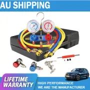 Practical R134a R404a R22 410a HVAC A/C Refrigeration Kit Manifold Gauge Sets AU