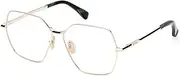 [MaxMara] MM5154 032 Shiny Pale Gold 56/13/140 Women's Glasses, 032 Shiny Pale Gold, 56/13/140