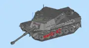 NEW 3D printed 1/72 Italian SMV CC-64 Vipera Tank Destroyer unpainted model kit