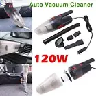 120W 12V Portable Car Vacuum Cleaner Handheld Mini Super Suction Vaccum Cleaner