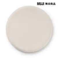 在飛比找momo購物網優惠-【MUJI 無印良品】低反發坐墊/米色