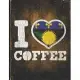 I Heart Coffee: Guadeloupe Flag I Love Guadeloupean Coffee Tasting, Dring & Taste Undated Planner Daily Weekly Monthly Calendar Organi