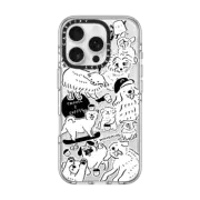 iPhone 16 Pro Clear Case MagSafe Compatible DOG STICKERS