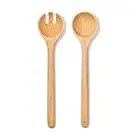 OXO Good Grips Beechwood Salad Servers | Set of 2