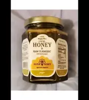Raw Honey W/ Tumeric Black Pepper & Ginger Ayurveda Inspired No Sugar Added 12oz